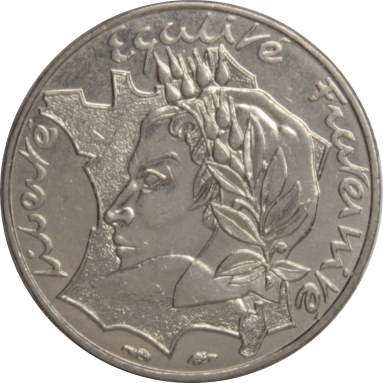 10 франков 1986 г.