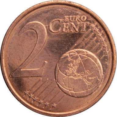 2 евроцента 2000 г.
