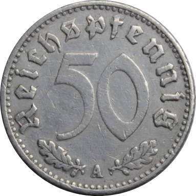 50 пфеннигов 1935 г.