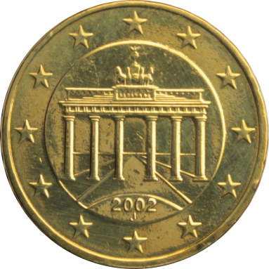 10 евроцентов 2002 г. (J)