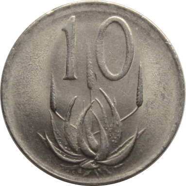 10 центов 1976 г.