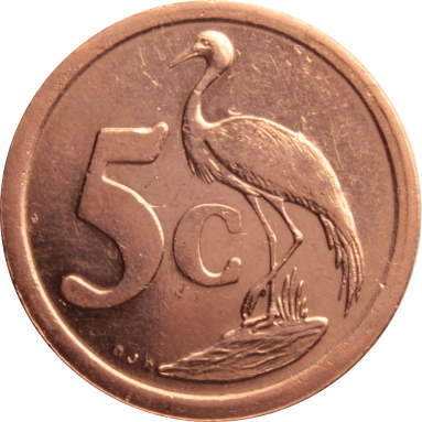 5 центов 1990 г.