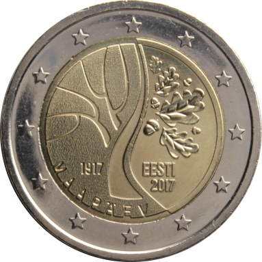 2 евро 2017 г. (Путь к независимости)