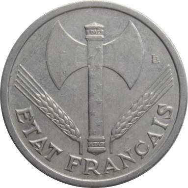 1 франк 1942 г.