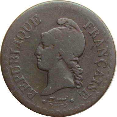 1 сантим 1848 г.