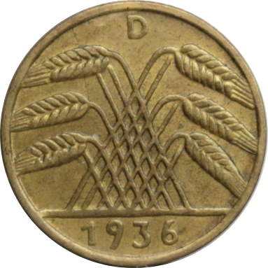 5 пфеннигов 1936 г.