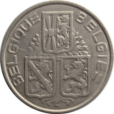 1 франк 1939 г. (Belgique-Belgie)
