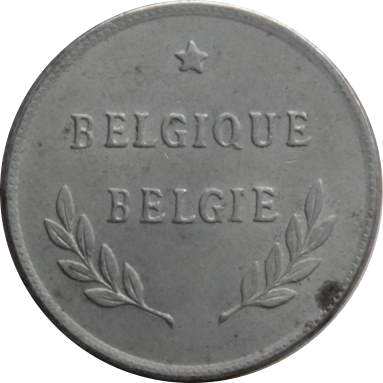 2 франка 1944 г. (Belgique-Belgie)