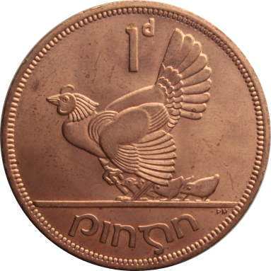 1 пенни 1966 г.