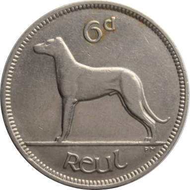6 пенсов 1928 г.