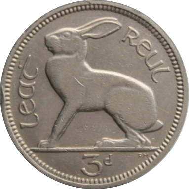 3 пенса 1966 г.