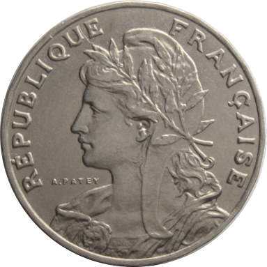 25 сантимов 1905 г.