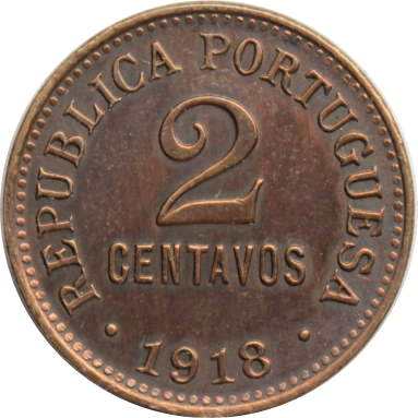 2 сентаво 1918 г.