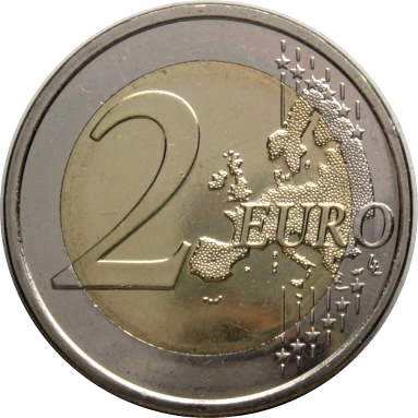 2 евро 2017 г. (100 лет независимости)