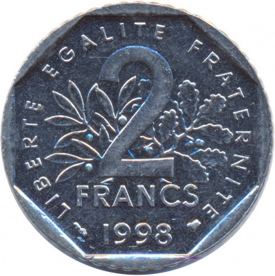 2 франка