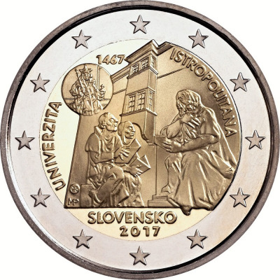 Словакия - 550-летие Истрополитанского университета