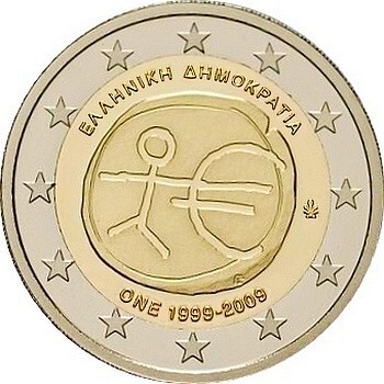 Греция - 10 лет Экономическому и валютному союзу