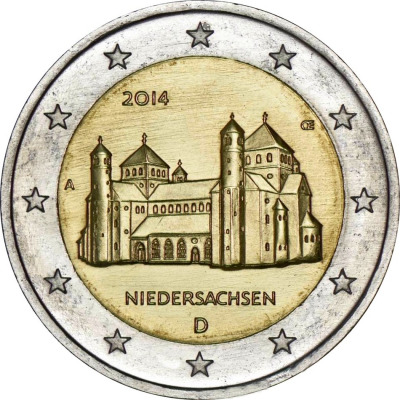 Германия - Нижняя Саксония: Церковь Святого Михаила в Хильдесхайме